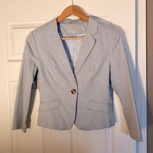H&M Sky Blue Blazer Jacket